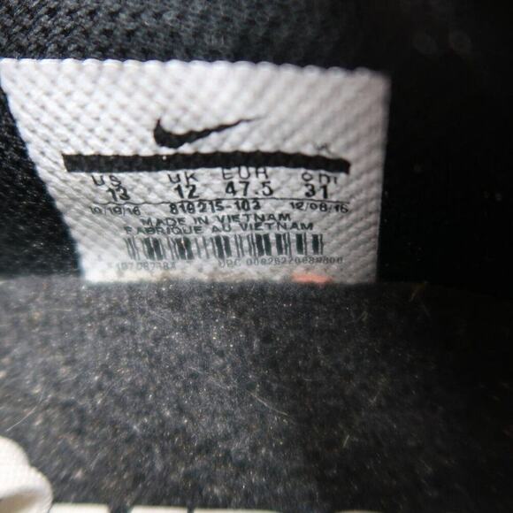 Nike Shoes Mens 13 Soccer Cleats Indoor TiempoX Athletic Leather White Green Low main image 12